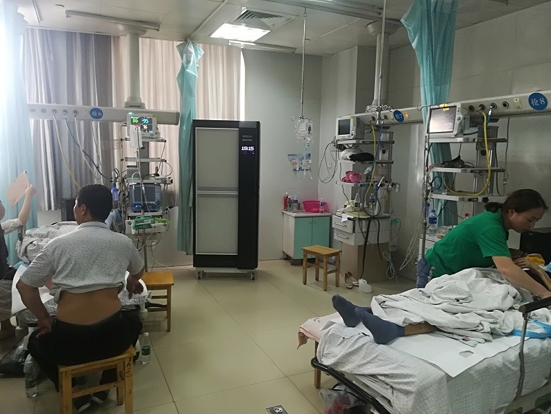 mais recente caso da empresa sobre O segundo hospital da universidade médica de Hebei